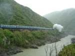 Train alongside the River