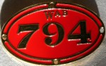 Badge of Wab794 Number Plate